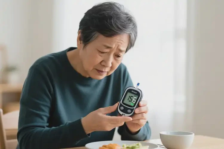 中老年人餐后血糖15点6是怎么回事(图1)