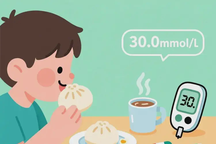 青少年早餐血糖30(图1)