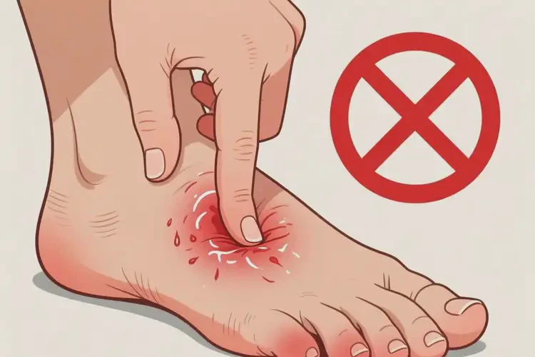 腳上有濕疹平時(shí)需要戒掉什么(圖3)