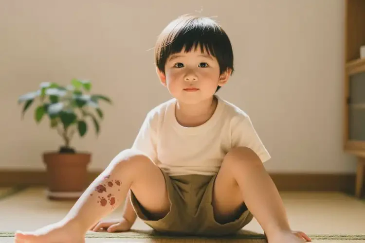 小孩大腿上有湿疹能靠自己自愈吗(图3)