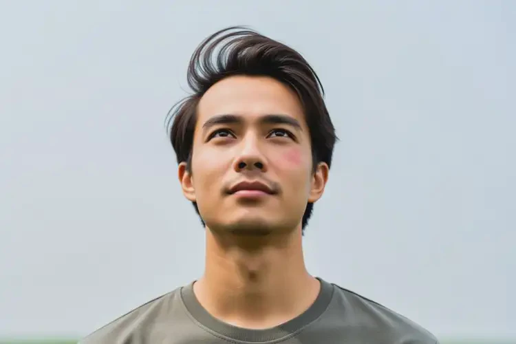 大學(xué)生臉上偶爾長(zhǎng)濕疹可以徹底自愈嗎(圖1)