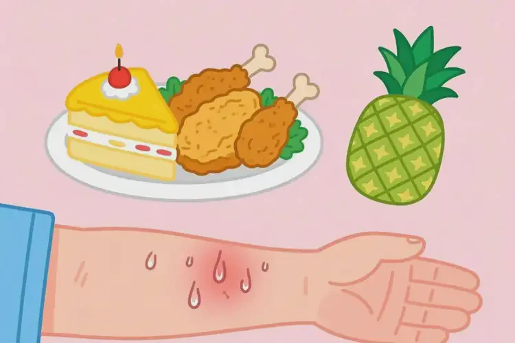 手臂容易长湿疹后不能吃哪些食物(图3)