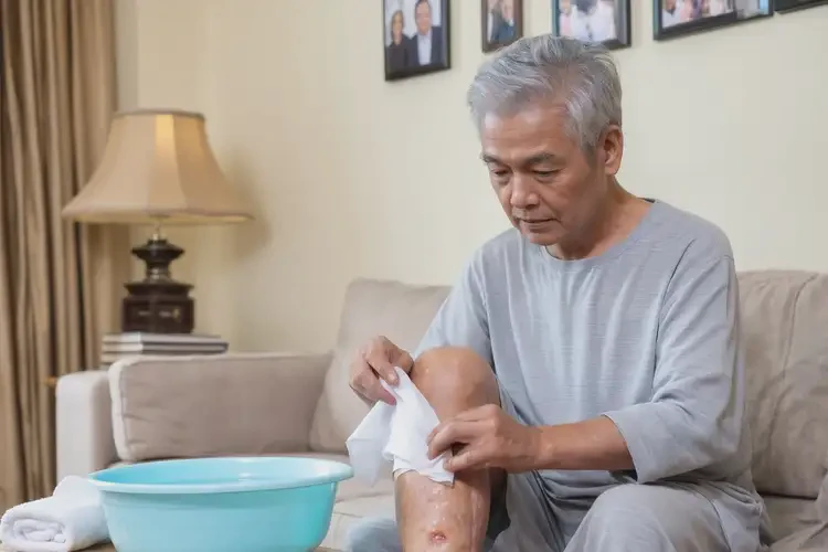 老年人大腿偶爾長(zhǎng)濕疹能夠治愈嗎(圖2)