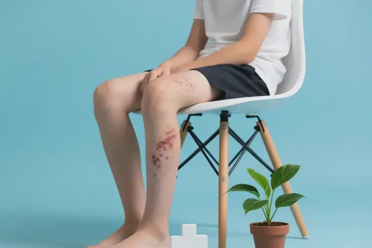 青少年大腿上容易長(zhǎng)濕疹會(huì)自己好嗎(圖2)