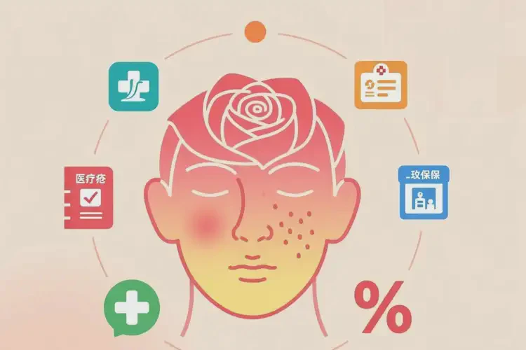 湖南永州玫瑰痤疮治疗医保能报销嘛(图3)