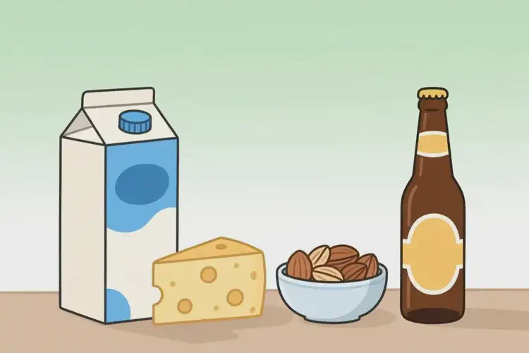 产妇肚子偶尔起湿疹后不可以吃哪些食物(图1)