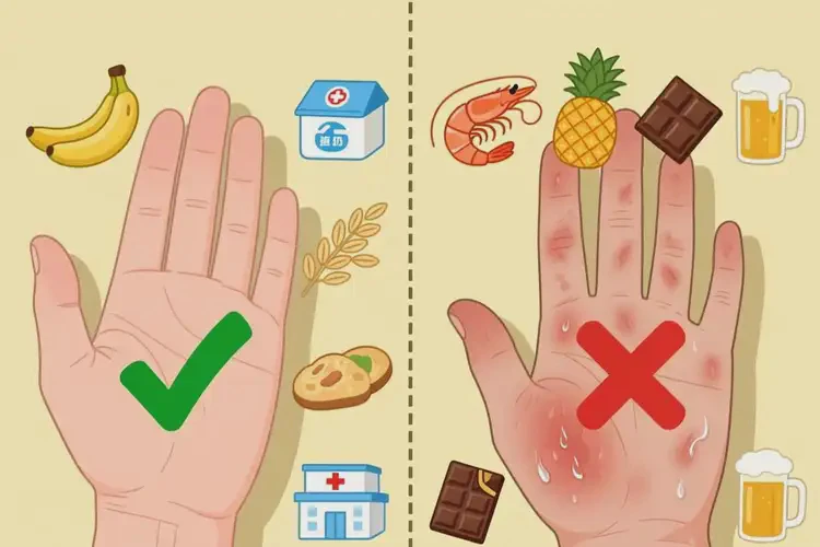 手上經(jīng)常起濕疹有什么要少吃的(圖1)