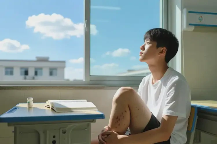 青少年身上偶爾起濕疹可以徹底自愈嗎(圖2)