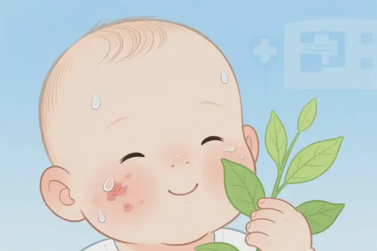 寶寶面部經(jīng)常起濕疹不管它會自己自愈嗎(圖4)