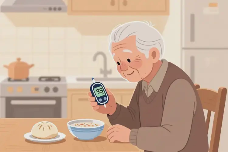 老年人早餐血糖9(图2)