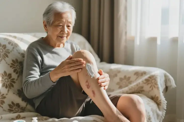 高齡老人大腿出現(xiàn)濕疹不管它會(huì)自己痊愈嗎(圖4)