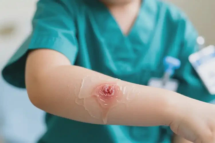 少兒手臂上有濕疹可不可以徹底自愈(圖3)