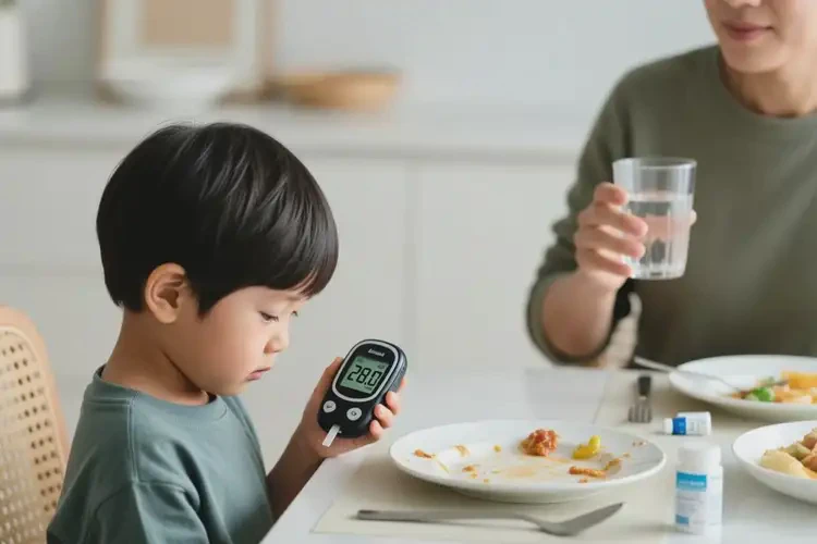 小孩晚餐血糖28(图3)