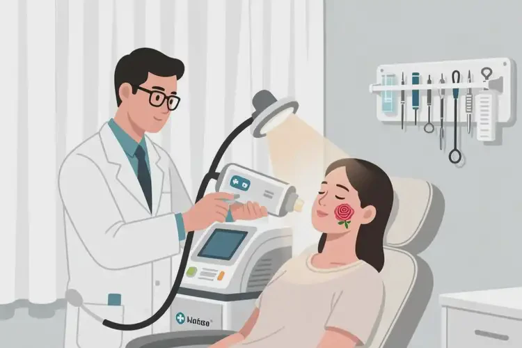 玫瑰痤瘡內(nèi)蒙古錫林郭勒盟最好的醫(yī)院(圖2)