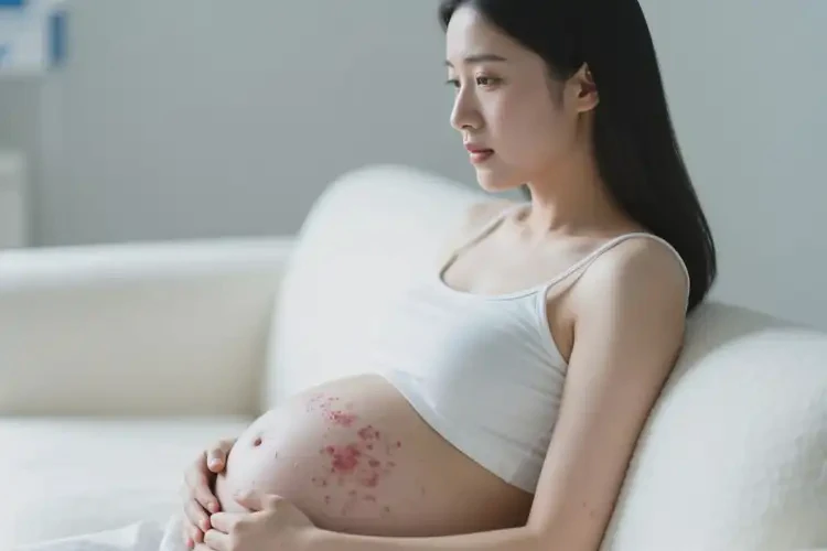 女人肚子有濕疹能不能徹底自愈(圖3)