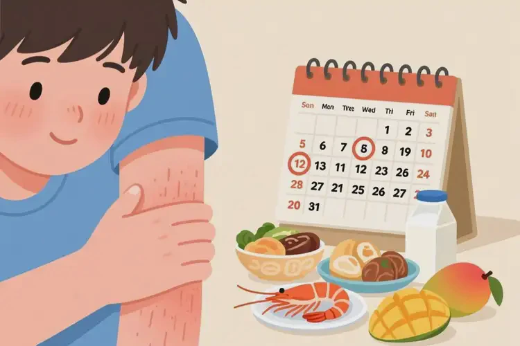 青少年手臂有濕疹康復后需要忌口多久(圖3)