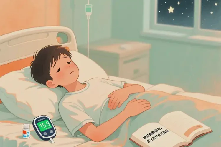 青少年睡前血糖15(圖1)