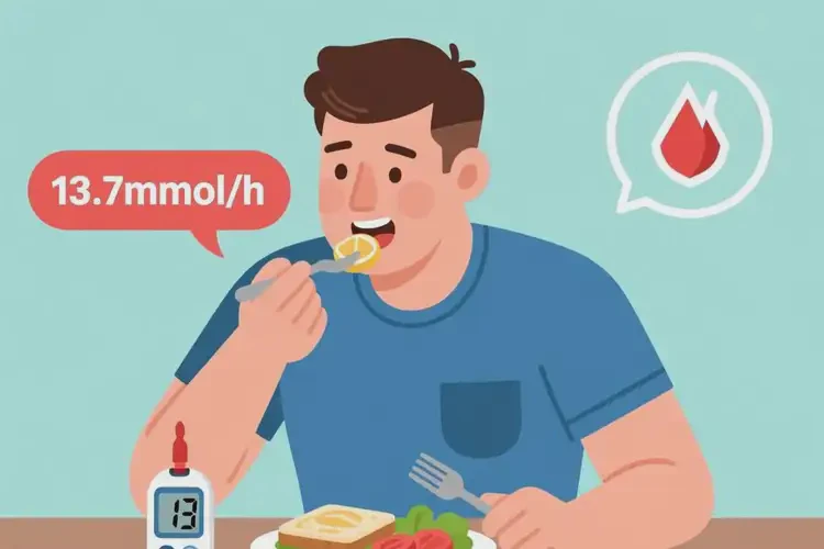 男人中餐血糖13點7是糖尿病嗎(圖2)