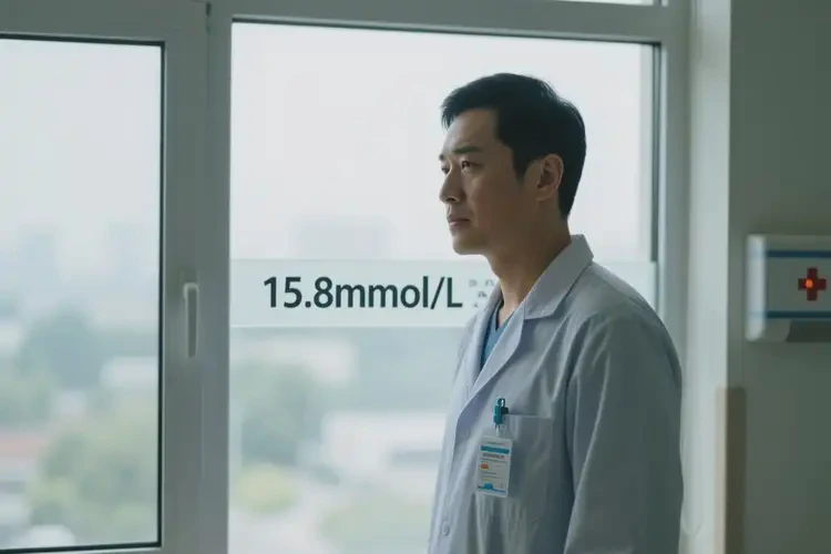 男人空腹血糖15点8正常吗(图1)