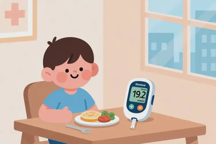 兒童晚餐血糖19點(diǎn)2是糖尿病嗎(圖1)