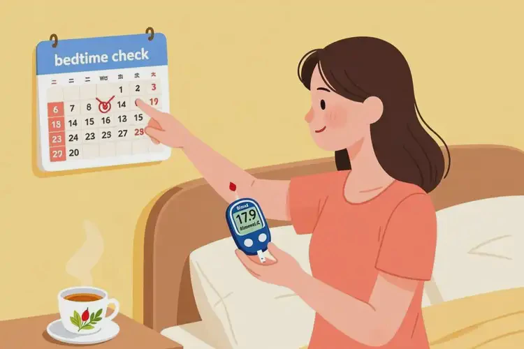 女性睡前血糖17(圖1)