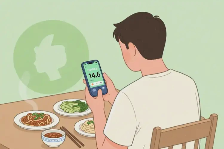 男性中餐血糖14(圖1)