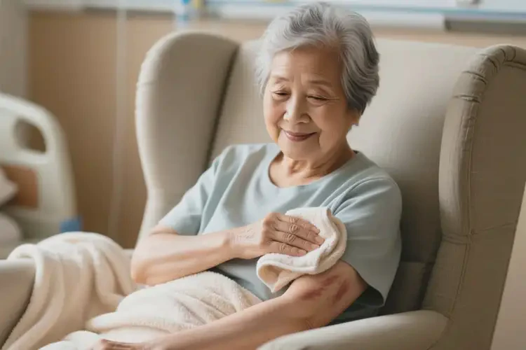 老年人身上容易起濕疹能不能自愈(圖1)