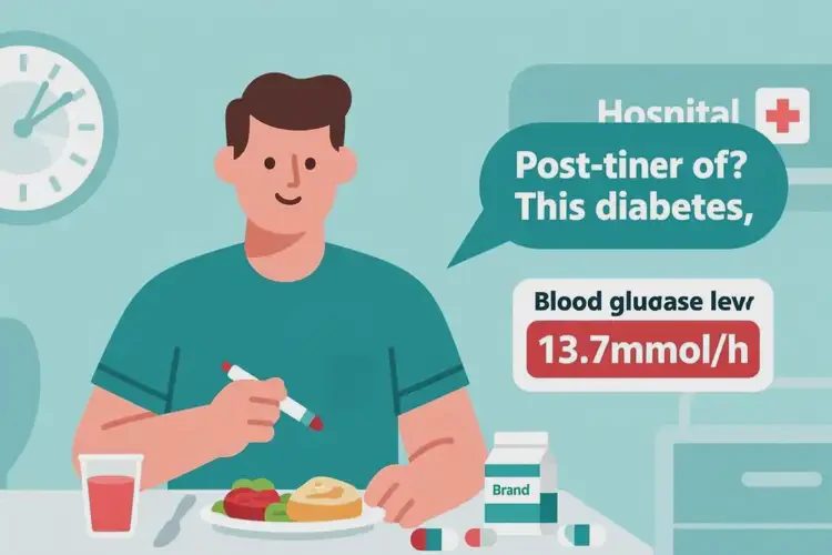 男人中餐血糖13點7是糖尿病嗎(圖1)