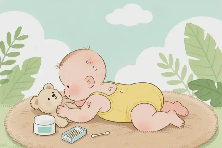 寶寶全身有濕疹會自己好嗎(圖1)