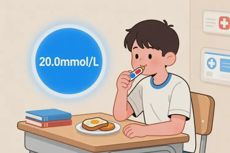 青少年早餐血糖20點(diǎn)0意味著什么(圖1)