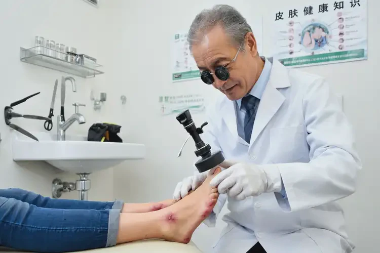 大學(xué)生腳上容易長(zhǎng)濕疹能不能徹底自愈(圖1)