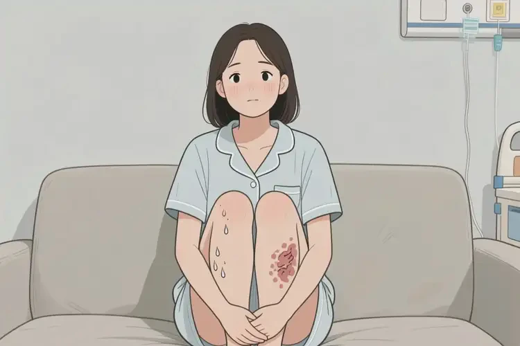 女人身上有濕疹能徹底自愈嗎(圖1)