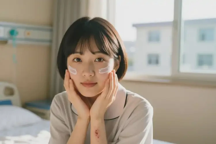 大學生臉上有濕疹能夠徹底治愈嗎(圖4)