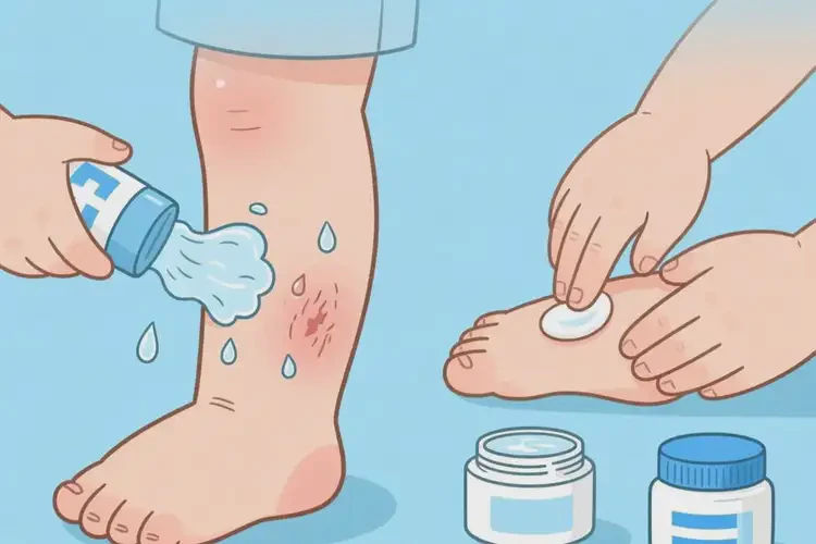 小兒小腿上長(zhǎng)濕疹可不可以自愈(圖3)