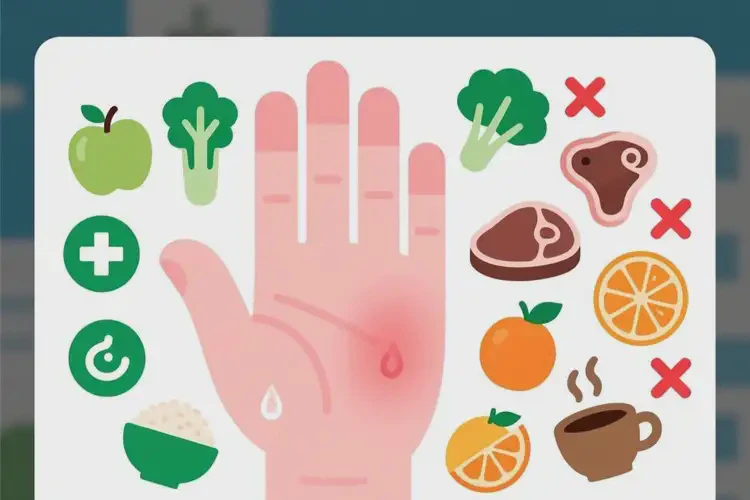 手上經(jīng)常起濕疹有什么要少吃的(圖3)
