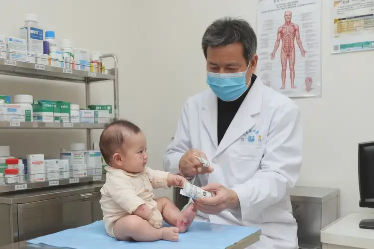 嬰兒小腿上經(jīng)常起濕疹能夠徹底治愈嗎(圖2)