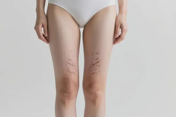 女性大腿偶爾長濕疹能靠自己自愈嗎(圖1)