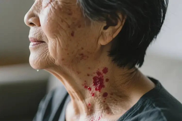 老人脖子上出现湿疹能不能彻底自愈(图3)