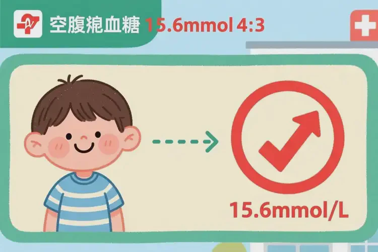 兒童早上血糖15點6是糖尿病嗎(圖2)