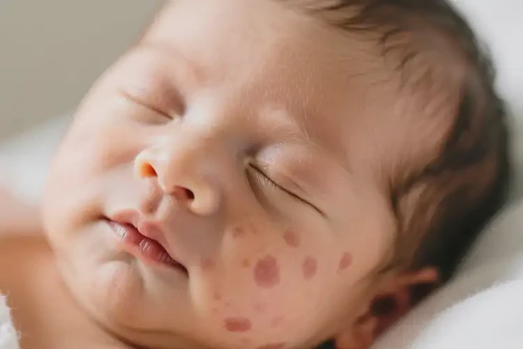 新生兒面部容易長(zhǎng)濕疹不管它會(huì)自己痊愈嗎(圖4)