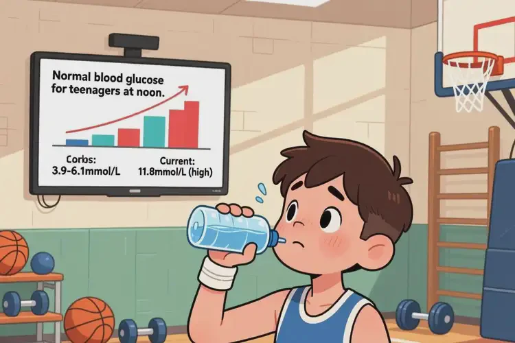 青少年中午血糖11點(diǎn)8意味著什么(圖2)