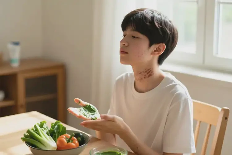 青少年脖子上容易長(zhǎng)濕疹治療方法(圖4)