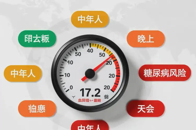 中年人晚上血糖17(圖1)