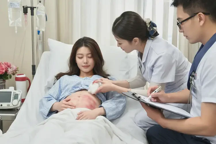 產(chǎn)婦肚子上偶爾長濕疹可以自愈嗎(圖3)