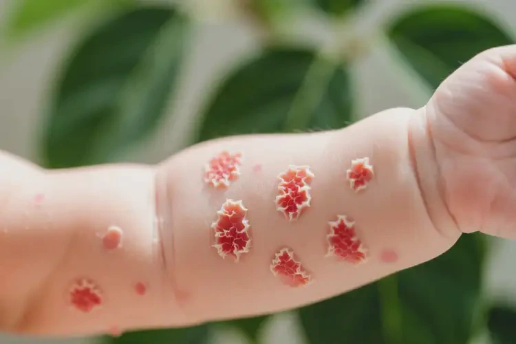 嬰兒全身有濕疹能靠自己自愈嗎(圖3)