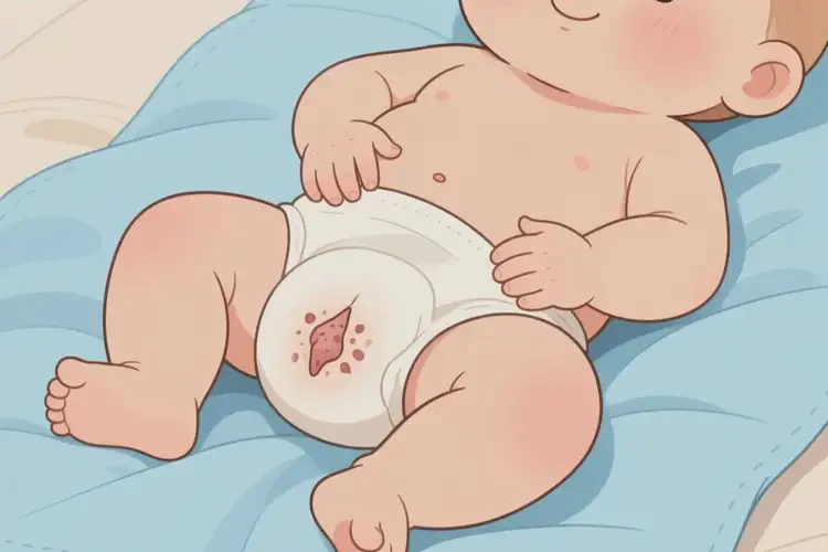 寶寶肛周偶爾長(zhǎng)濕疹不管它會(huì)自己痊愈嗎(圖4)