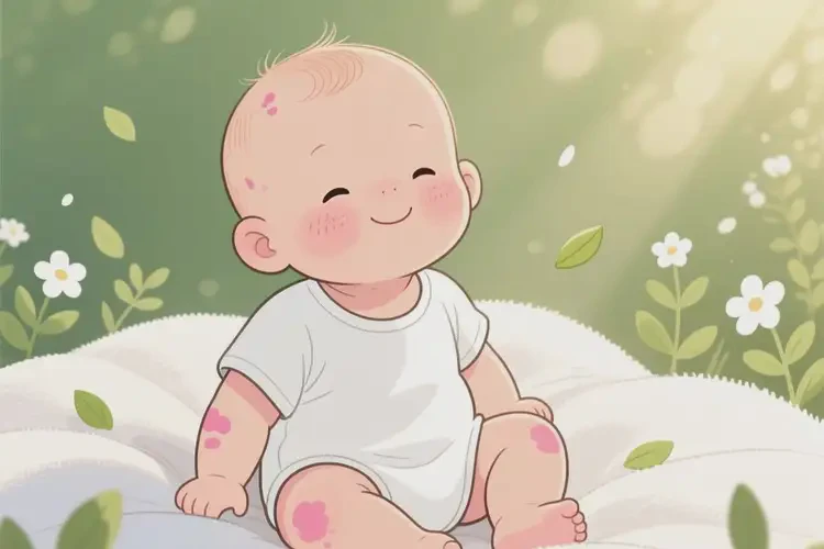 嬰幼兒脖子上偶爾長(zhǎng)濕疹能徹底自愈嗎(圖4)