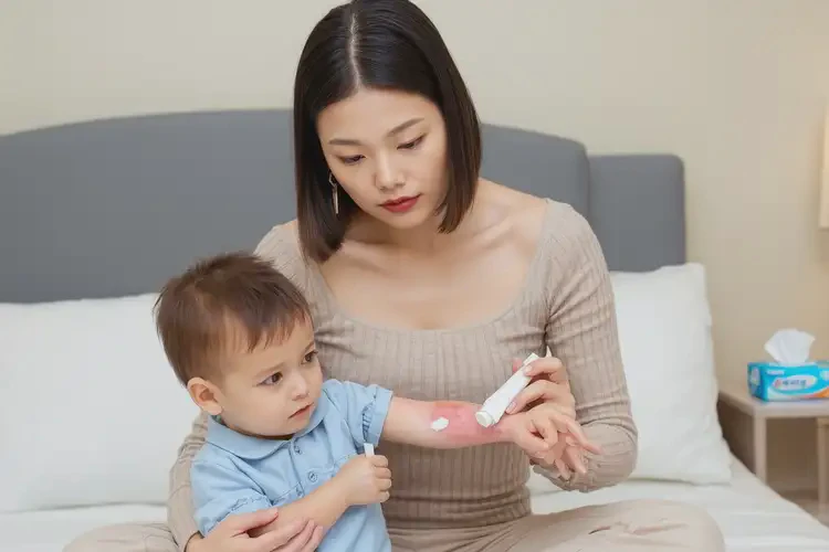 孩子全身偶爾長濕疹能徹底自愈嗎(圖3)