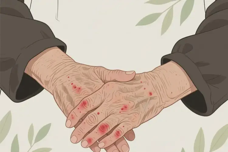 老年人手上容易長濕疹能靠自己自愈嗎(圖4)