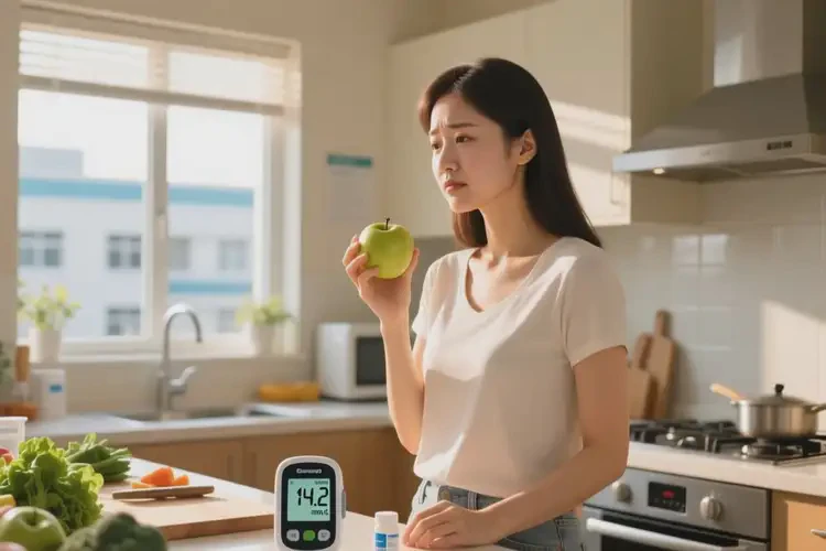 女人下午血糖14點(diǎn)2是怎么回事(圖1)